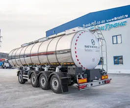 Полуприцеп-цистерна пищевая ППЦПТ 30 м3  SEVEREST ППЦПТ 30КТ-42ЛЛ 2026 года новый фото 2