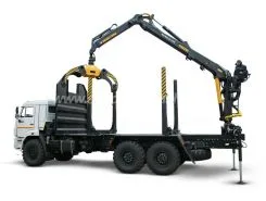 Лесовоз с КМУ Лесовоз  ВЕЛМАШ VC8L74 с КМУ   б/у фото 3