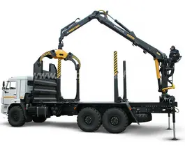 Лесовоз с КМУ Лесовоз  ВЕЛМАШ VC8L74 с КМУ   б/у фото 3