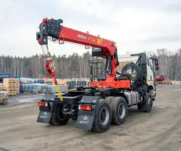Тягач с КМУ FAW 3250 2025 года новый фото 4