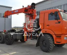 Тягач с КМУ Камаз 43118  б/у