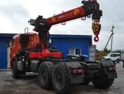 Тягач с КМУ Камаз 43118 2025 года новый фото 3