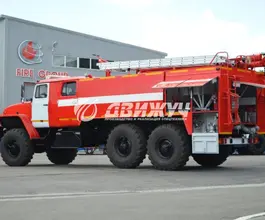 Пожарный автомобиль Пожарная машина  Урал  б/у фото 5