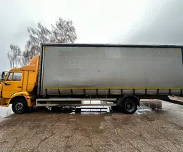 Тентованный грузовик Тентованный грузовик  Камаз 2021 года б/у фото 5