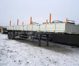 Бортовой Полуприцеп бортовой 9334-20-01  б/у фото 2