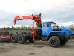 Тягач с КМУ Урал 4320  новый