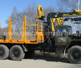 Сортиментовоз Урал 55571  новый фото 4