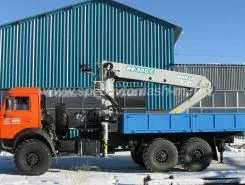 Самопогрузчик Камаз 43118 с КМУ КМУ ИМ-95  б/у