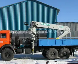 Самопогрузчик Камаз 43118 с КМУ КМУ ИМ-95  б/у