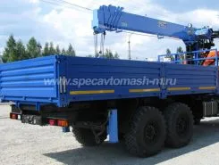 Самопогрузчик Урал 4320 с КМУ ИНМАН  б/у