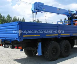 Самопогрузчик Урал 4320 с КМУ ИНМАН  б/у