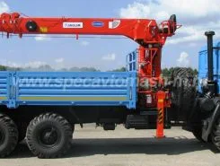 Самопогрузчик Урал 4320 с КМУ Kanglim KS 1256G  б/у