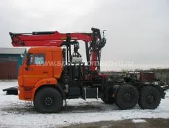 Тягач с КМУ Камаз 5350  б/у
