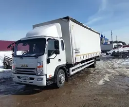 Тентованный грузовик Тентованный грузовик  JAC 2021 года б/у фото 4