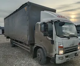 Тентованный грузовик Тентованный грузовик  JAC 2020 года б/у фото 2