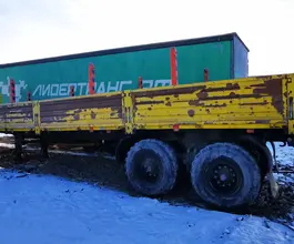 Бортовой полуприцеп ТЗА 588521 2023 года б/у фото 2