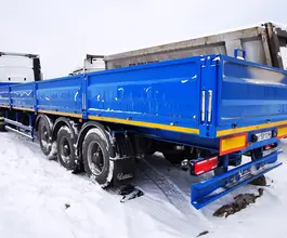 Бортовой прицеп ЧМЗАП 9911-041 2024 года б/у фото 2