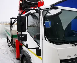 Самопогрузчик Камаз Компас 12 с КМУ TAURUS 055A 2024 года б/у фото 2