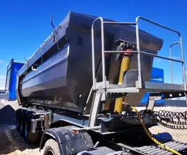 Полуприцеп самосвальный CEYTECH T1 2022 года б/у фото 2