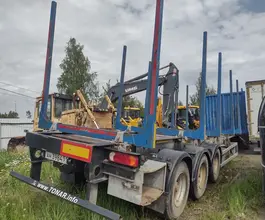 Полуприцеп-сортиментовоз ТОНАР 9445 2022 года б/у фото 4