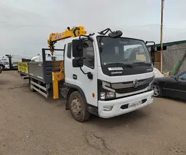 Самопогрузчик Dongfeng C120L с КМУ  2024 года б/у