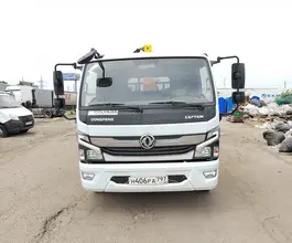 Самопогрузчик Dongfeng C120L с КМУ  2024 года б/у фото 3