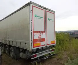 Грузовой полуприцеп общего назначения GRUNWALD 9453 2021 года б/у фото 3