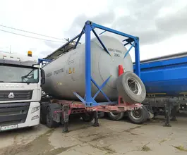 Специальный полуприцеп GRUNWALD 9453 2023 года б/у фото 2