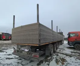 Бортовой полуприцеп БЗАП 94553A 2022 года б/у фото 2