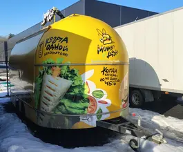 Прицеп-фургон ДЖИТИЭС-ТРЕЙЛЕР 714901-0000010-08 2022 года б/у фото 2