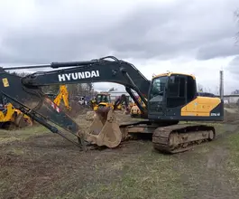 Экскаватор HYUNDAI R225LVS 2023 года б/у фото 4