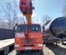 Автокран Галичанин Neo Камаз 43118 2023 года б/у фото 2