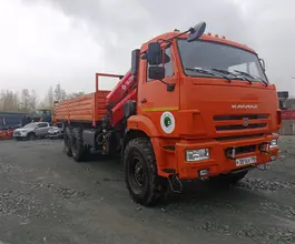 Камаз 43118 с КМУ  2024 года б/у фото 4