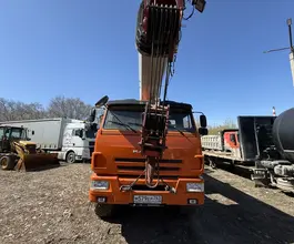 Автокран Челябинец - Камаз 43118 2023 года б/у фото 2