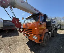 Автокран Челябинец - Камаз 43118 2023 года б/у фото 3