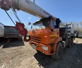 Автокран Челябинец - Камаз 43118 2023 года б/у фото 4