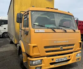 Тентованный грузовик Тентованный грузовик  Камаз 2024 года б/у фото 2