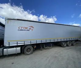 Тентованный полуприцеп ТТМ-Центр 962200 2023 года б/у фото 3