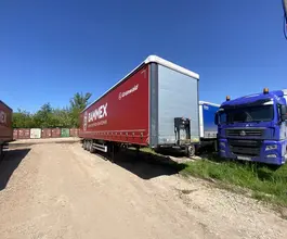 Грузовой полуприцеп общего назначения GRUNWALD 9453 2024 года б/у фото 2