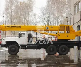Автокран   Урал 4320  б/у