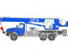 Автокран   Урал 4320 2020 года новый