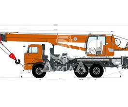 Автокран   Камаз 43118 2020 года новый