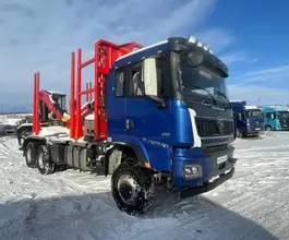 Сортиментовоз с КМУ Shacman SX32586T384C 2023 года б/у