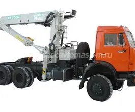 Тягач с КМУ Камаз 65115  новый