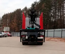 Сортиментовоз с КМУ Howo T5G 2026 года новый фото 4