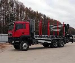 Сортиментовоз с КМУ Howo T5G 2026 года новый фото 2