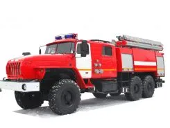 Пожарный автомобиль Пожарная машина  Урал  б/у фото 3