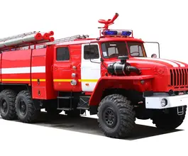 Пожарный автомобиль Пожарная машина  Урал  б/у