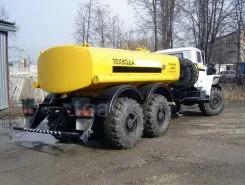 Пищевая автоцистерна АЦПТ АЦПТ 10 м3  Урал 4320  б/у фото 2
