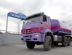 Пищевая автоцистерна АЦПТ АЦПТ 17 м3  Камаз 65222  б/у фото 2